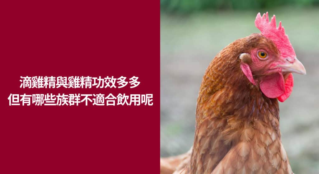 ⭐ 滴雞精與雞精功效多多，但有沒有哪些族群不適合飲用呢 ?